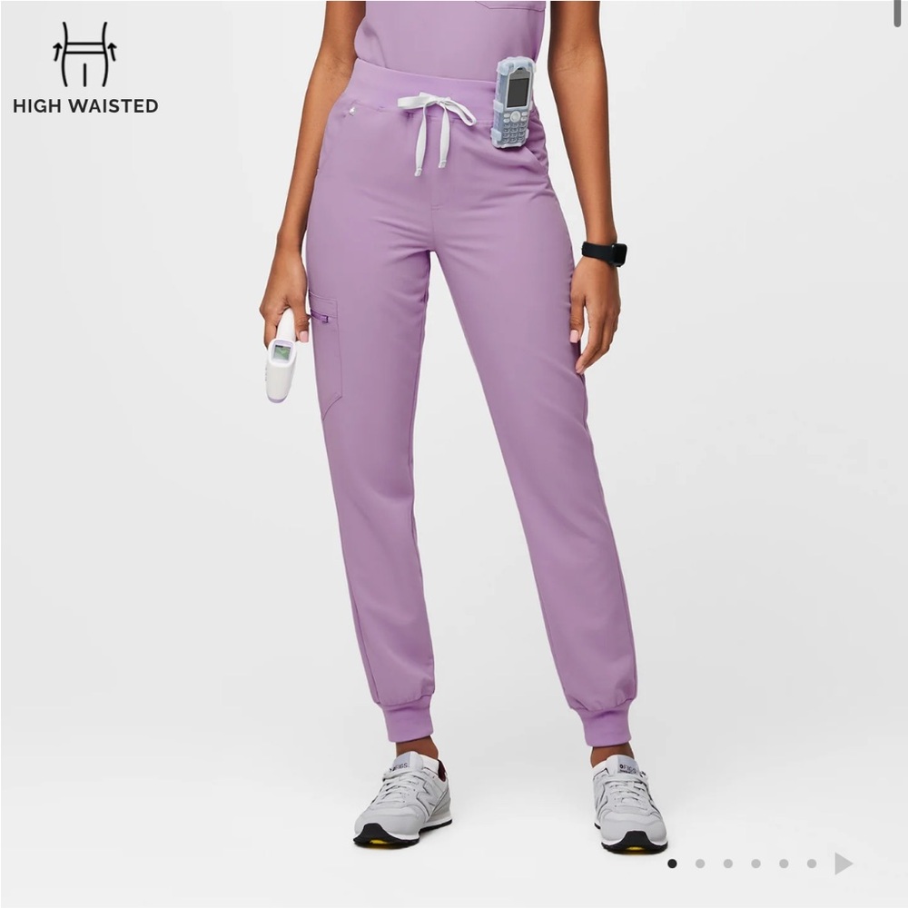 FIGS Lavender Jogger Scrub Pants